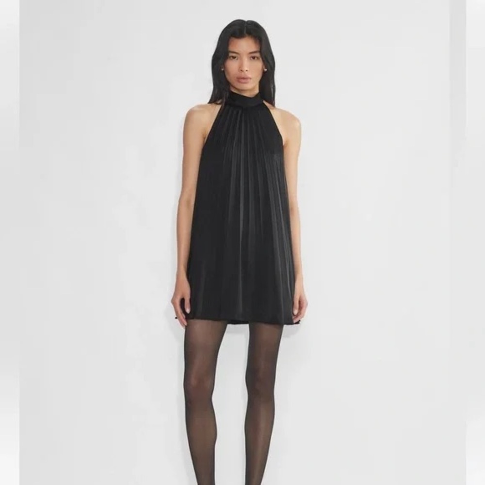 Aritzia Black Mini Dress
